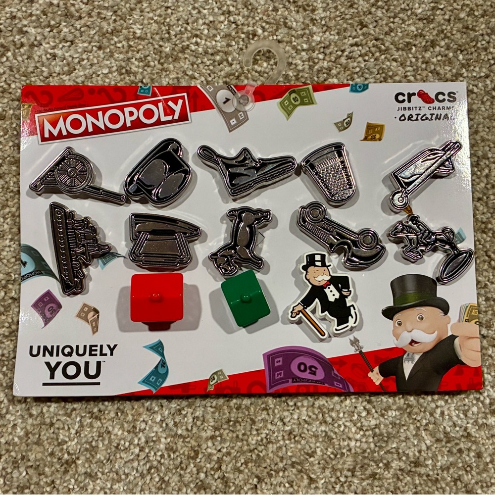 Jibbitz Monopoly Pack!